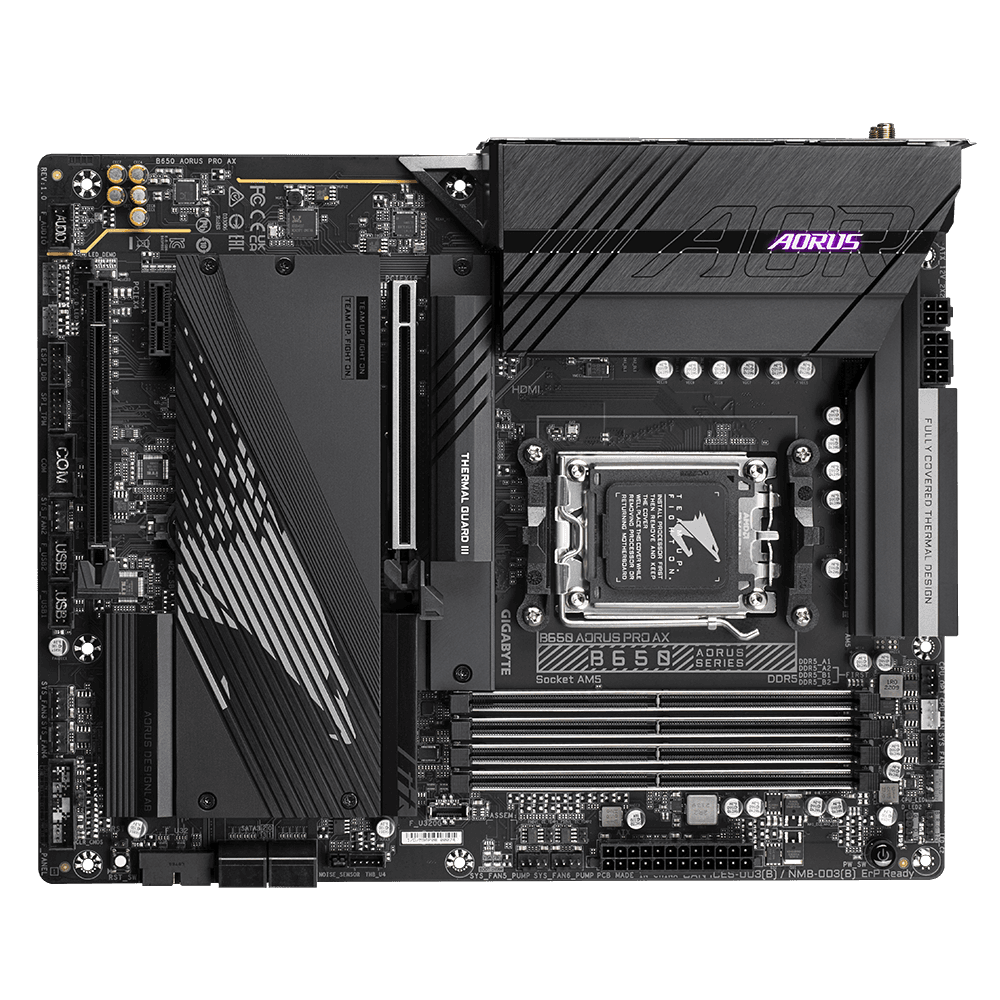 MB Gigabyte B650 AORUS PRO AX AM5, "B650 AORUS PRO AX" — miniatură