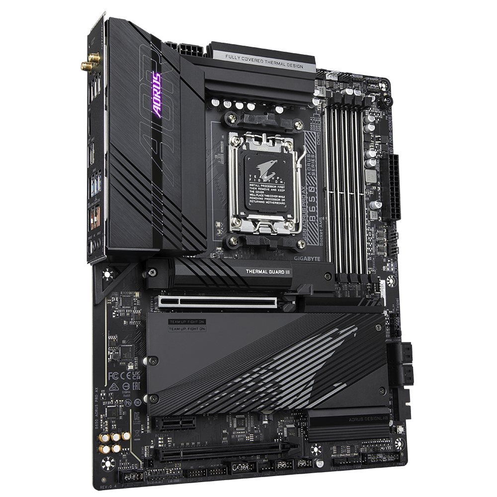 MB Gigabyte B650 AORUS PRO AX AM5, "B650 AORUS PRO AX" — miniatură
