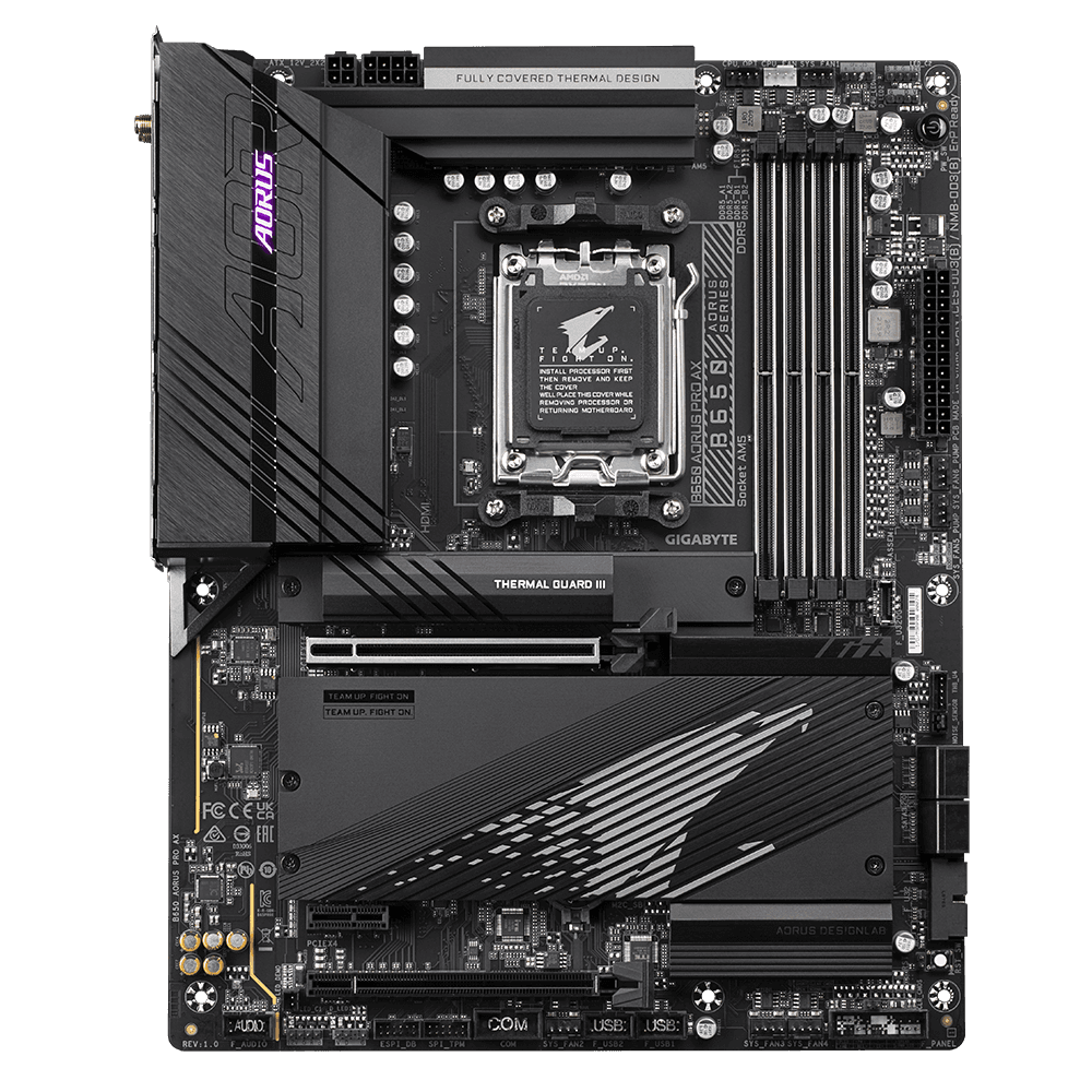 MB Gigabyte B650 AORUS PRO AX AM5, "B650 AORUS PRO AX" — miniatură