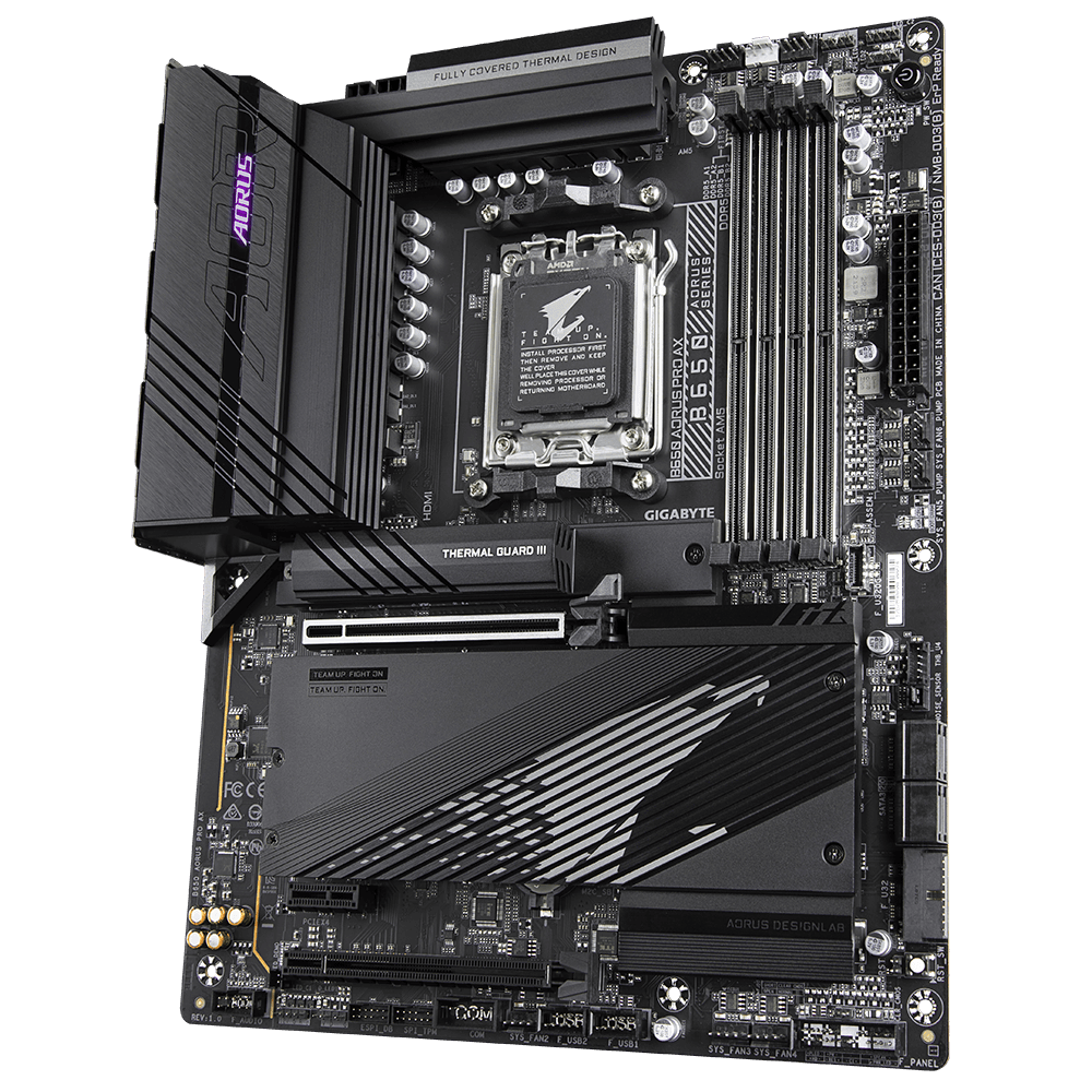 MB Gigabyte B650 AORUS PRO AX AM5, "B650 AORUS PRO AX" — miniatură