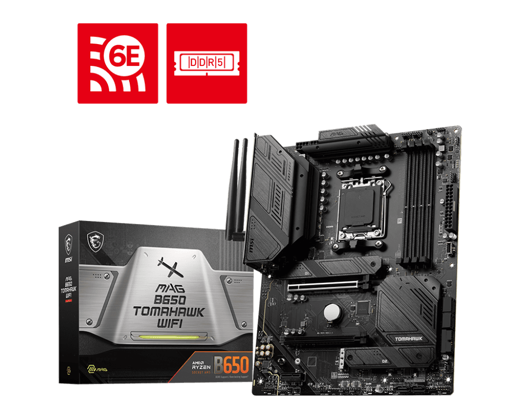 MB MSI MAG B650 TOMAHAWK AM5 WIFI, "B650 TOMAHAWK WIFI"