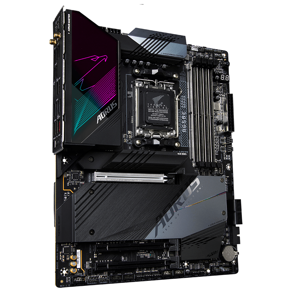MB Gigabyte B650E AORUS MASTER AM5 "B650E AORUS MASTER" — miniatură