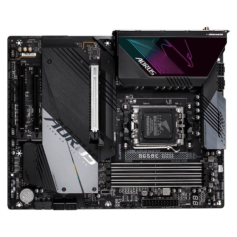 MB Gigabyte B650E AORUS MASTER AM5 "B650E AORUS MASTER" — miniatură
