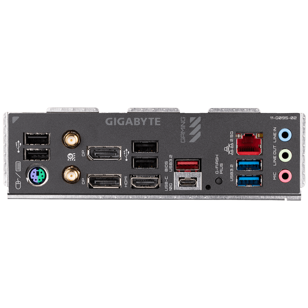 Placa de baza GIGABYTE B650M GAMING X AX, "B650M GAMING X AX" — miniatură