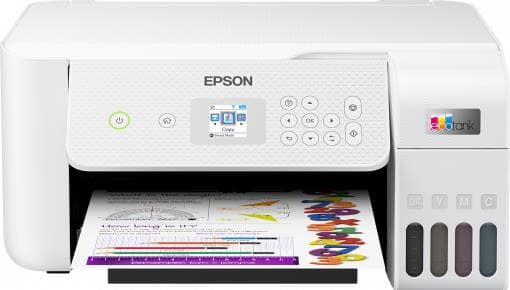 Multifunctional Inkjet CISS Color EPSON EcoTank L3266,A4,Functii: Impr.,Vit de Print Mono: 33ppm, Vit de print color:15ppm,Conectiv:USB|WiFi, Duplex:Nu, ADF:Nu, "C11CJ66412, "