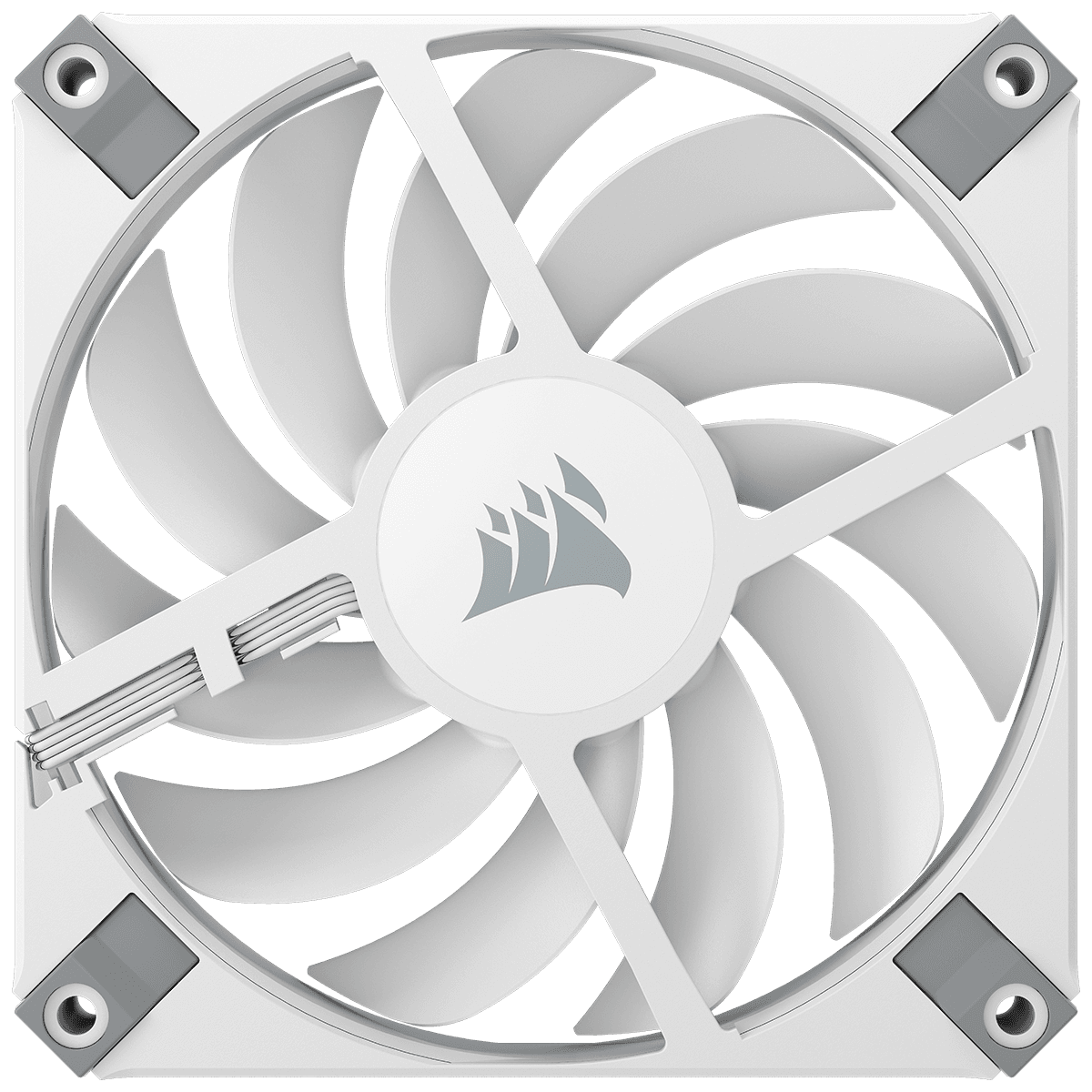 AF120 SLIM 120mm PWM Fluid Dynamic Bearing Fan - White "CO-9050145-WW" — miniatură