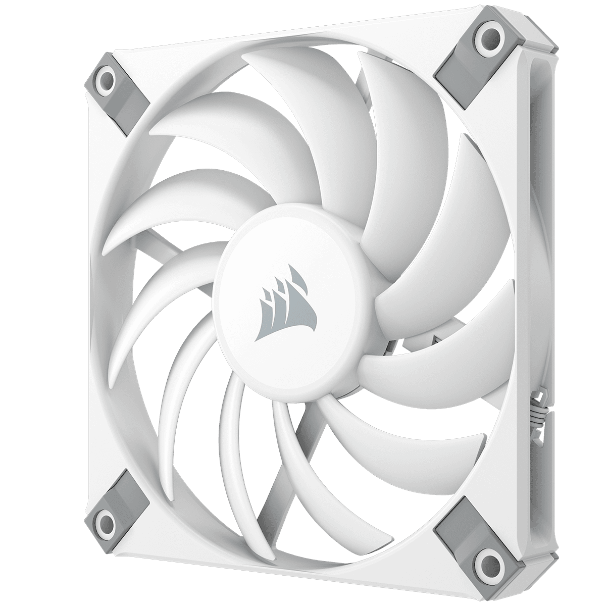 AF120 SLIM 120mm PWM Fluid Dynamic Bearing Fan - White "CO-9050145-WW" — miniatură