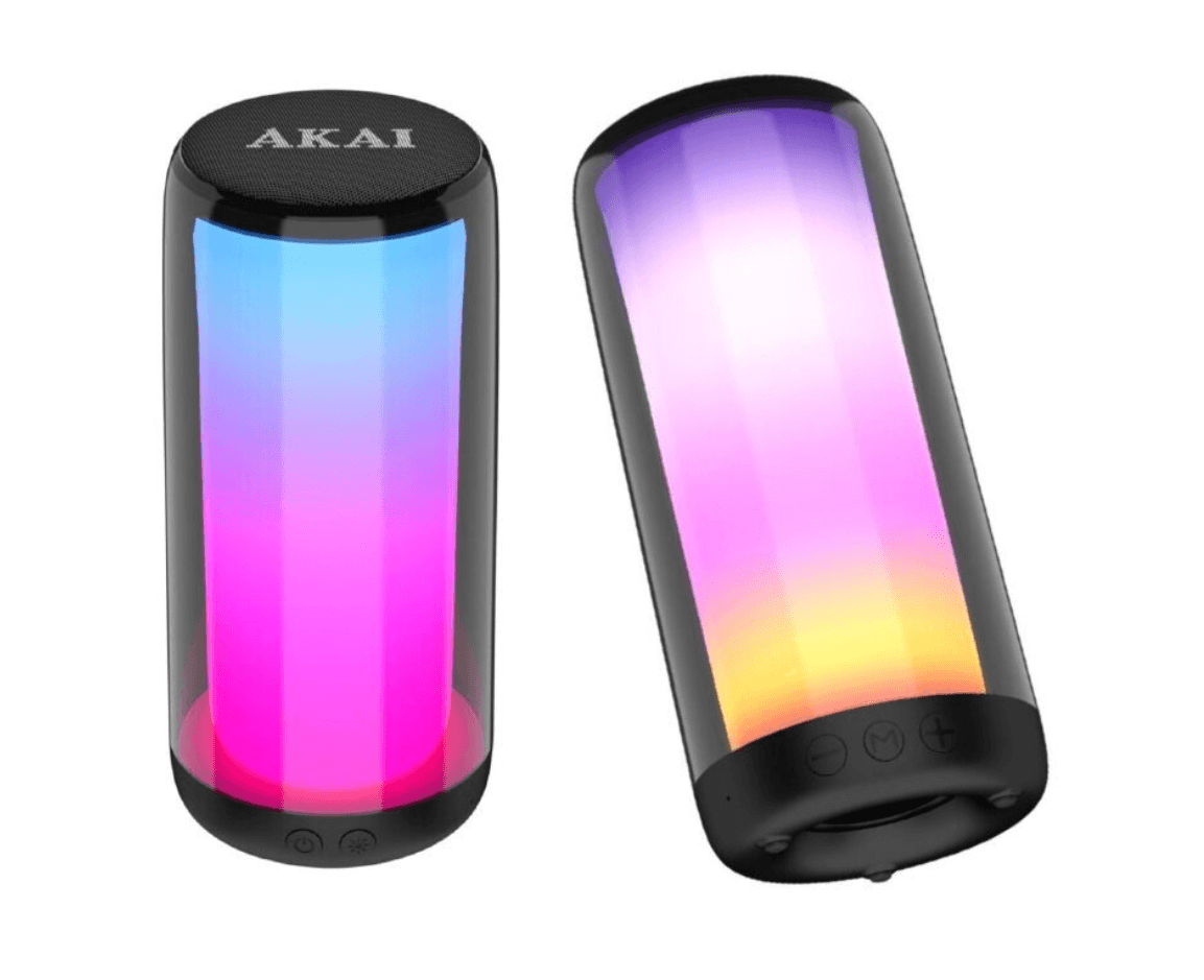 Boxa portabila Akai CS2 GLOW, 10w, negru, "CS2 GLOW" — miniatură
