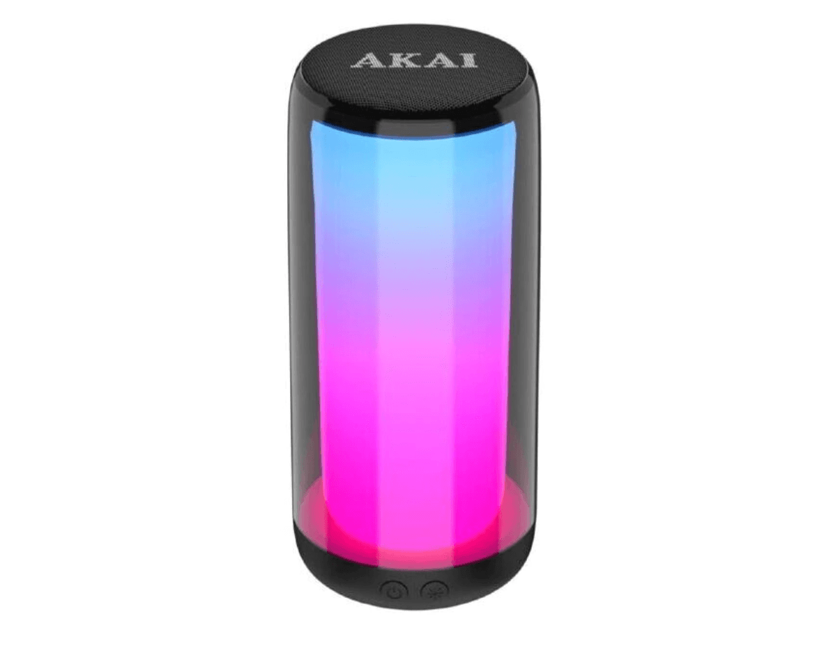Boxa portabila Akai CS2 GLOW, 10w, negru, "CS2 GLOW"