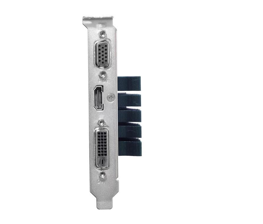VGA AS GEFORCE GT 710 2GB DDR3 EVO low-p, "GT710-SL-2GD3-BRKE" — miniatură