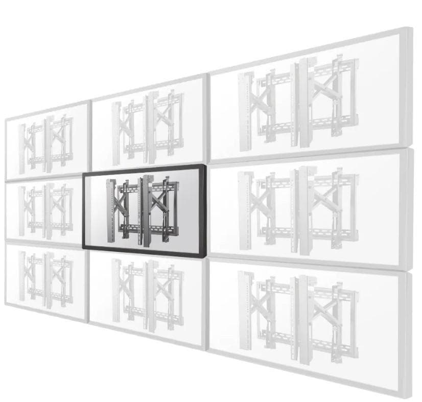 NM Screen Video Wall Mount Fix 32"-75", "LED-VW2500BLACK1"