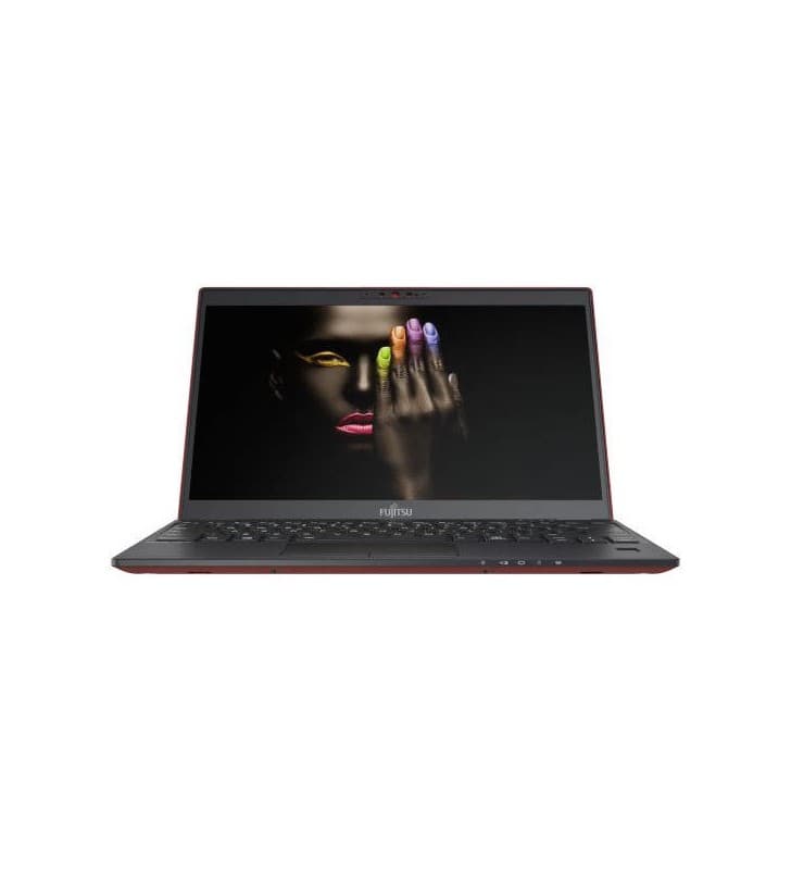 Lifebook U9310 red 13.3" FHD with IR Cam Intel i7-10610U 4C/1.8 GHz, 8GB,512 GB SSD M.2 NVMe SED WiFi6 ;BT5 4cell 50Wh TPM 2.0 Smart Card Slot No OS, "LKN:U9310M0003ROLI" (