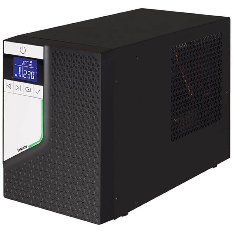 UPS Legrand KEOR E,Tower,1000VA/800W,Line Interactive,Pure Sinewave Output,Cold Start Function,Hot-swappable battery,8x10A IEC,2 pcsx9Ah/12V,14.5kg,USB,RS232,SNMP,"LN311061"