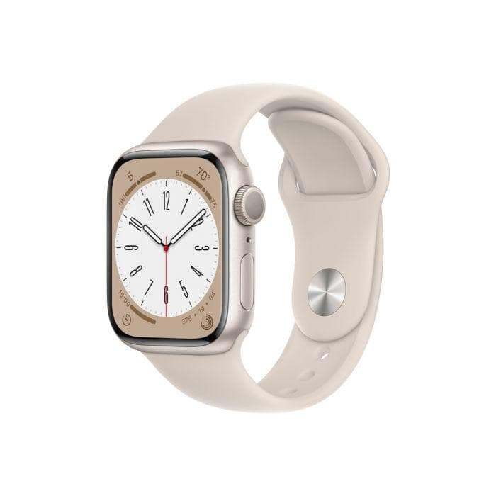 Apple Watch S8 Cellular 45mm Starlight, "MNK73"