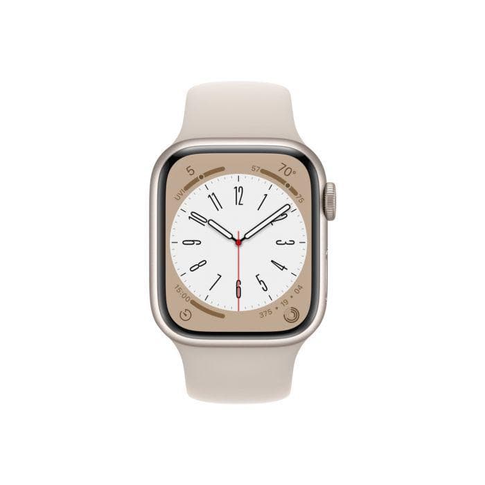 Apple Watch S8 Cellular 45mm Starlight, "MNK73" — miniatură