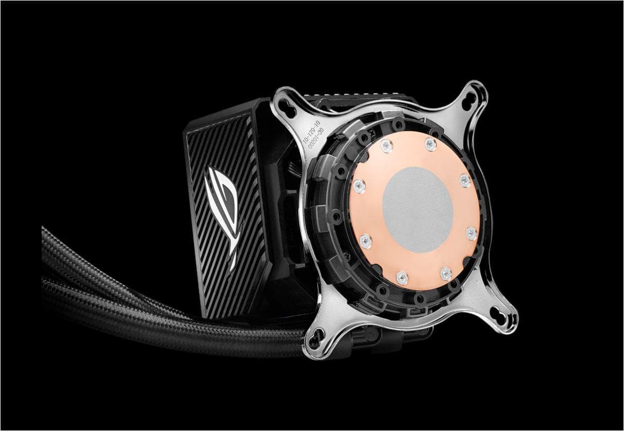 Cooler Asus "RYUJIN II 240 ARGB", skt universal, racire cu lichid, ventilator 120 mm x 2, 2200 rpm, iluminat ARGB, "RYUJIN II 240 ARGB" — miniatură