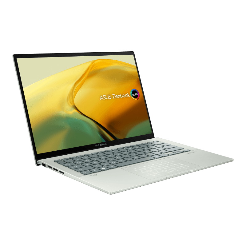 NB Asus 14 inch WQXGA 2560 x 1600 Intel Core i5 1240P&nbsp; 1.7 GHz | 16 GB SSD 1 TB Wireless BT | 1xHDMI | 1.35 kg WIN 11 Home Aqua Celadon, "UX3402ZA-KP540W" ( — miniatură