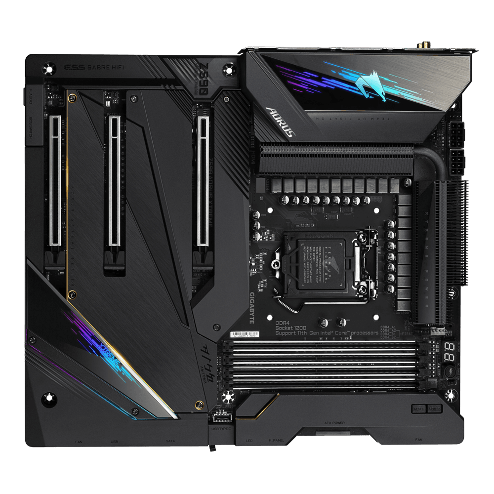 MB GIGABYTE Z590 AORUS XTREME LGA 1200, "Z590 AORUS XTREME" — miniatură