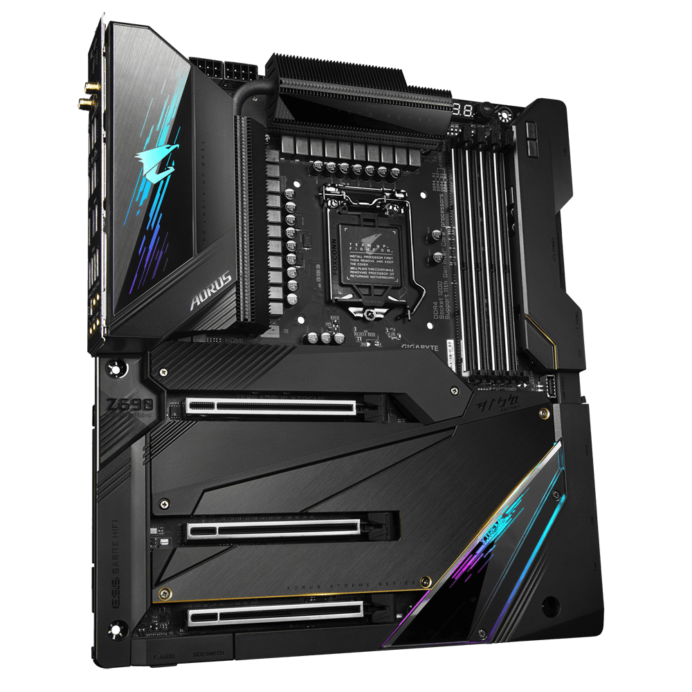 MB GIGABYTE Z590 AORUS XTREME LGA 1200, "Z590 AORUS XTREME" — miniatură