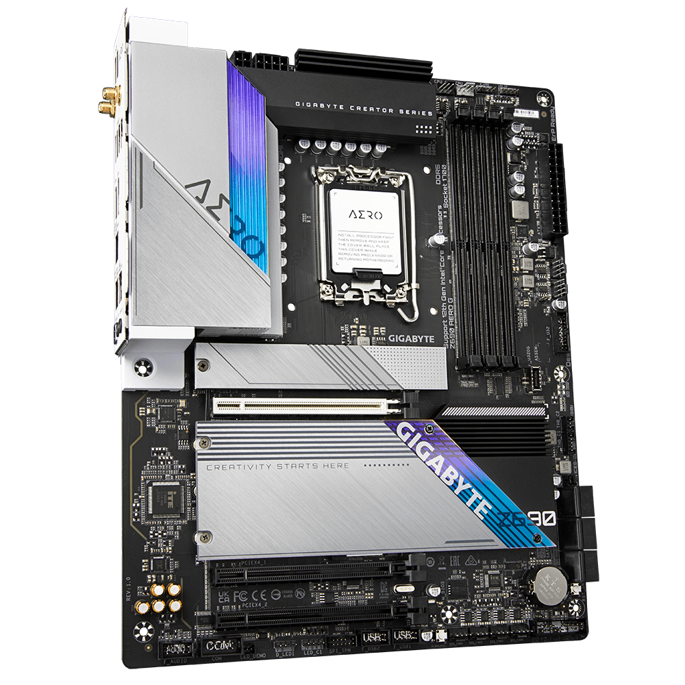 MB GIGABYTE Z690 AERO G D5 LGA 1700, "Z690 AERO G" — miniatură