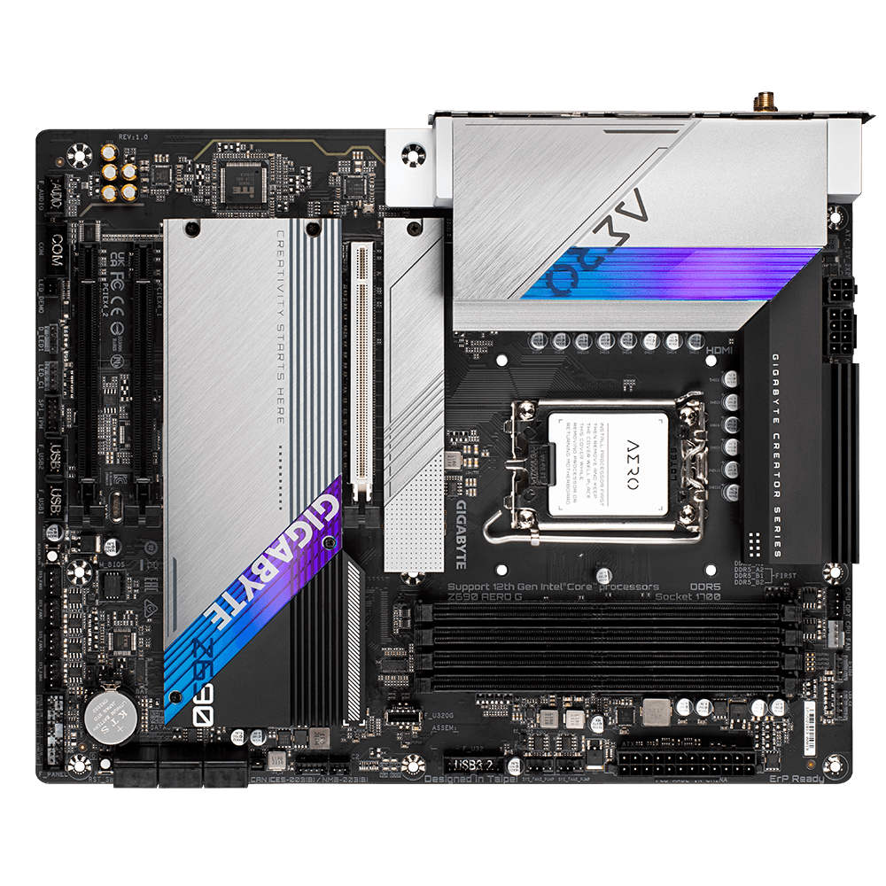 MB GIGABYTE Z690 AERO G D5 LGA 1700, "Z690 AERO G" — miniatură
