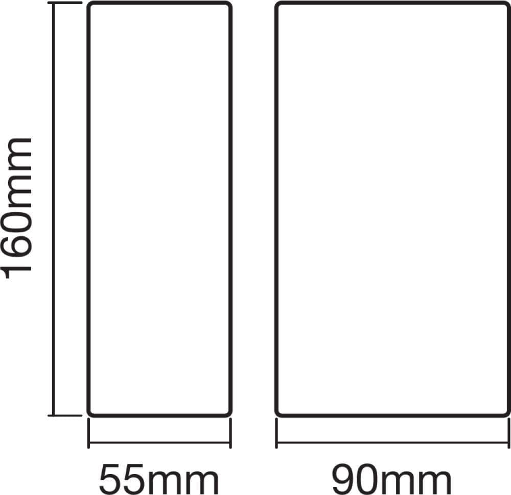 ENDURA STYLE UPDOWN 12W WT LEDV "000004058075214071" — miniatură