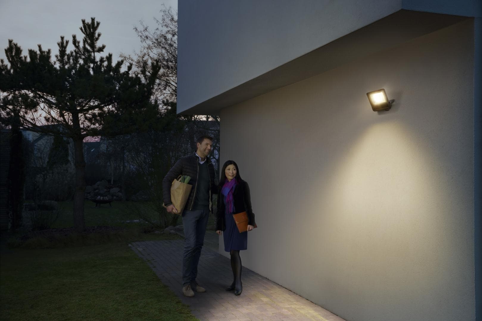 SMART OUTD WIFI FLOOD 50W DIM DG LEDV "000004058075474666". — miniatură