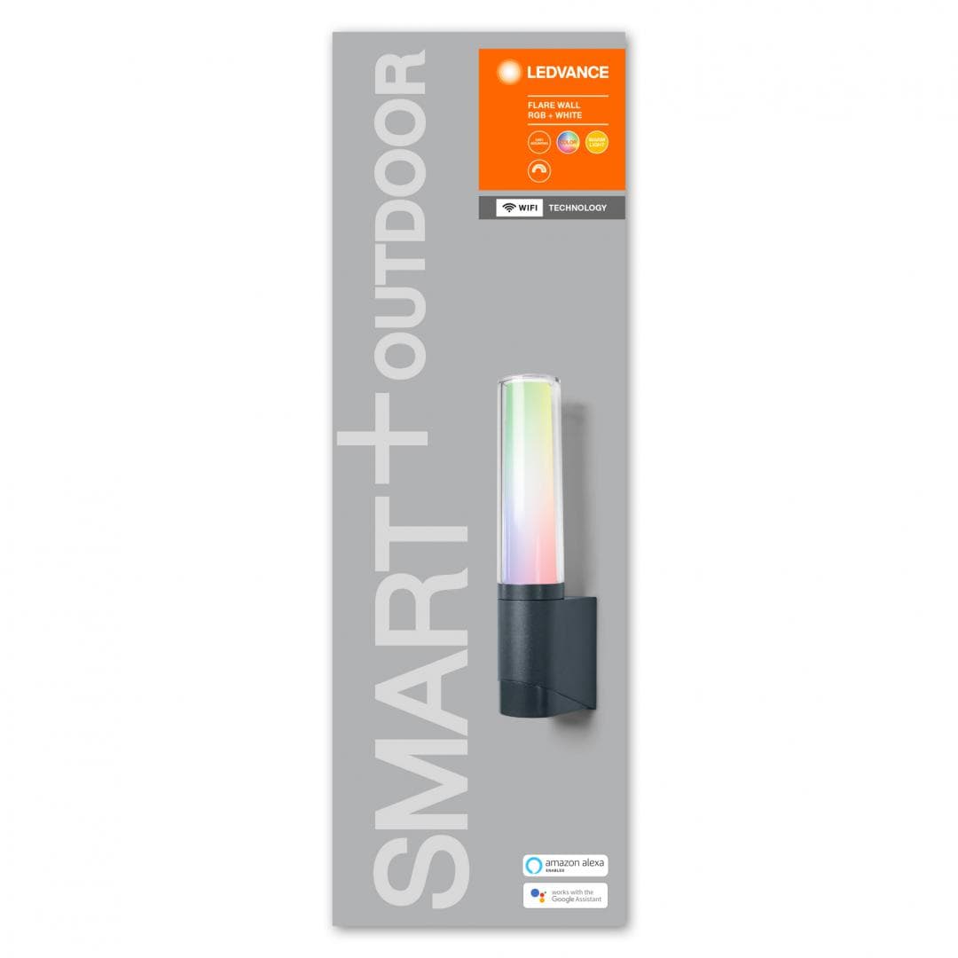 SMART OUTD WIFI FLARE WALL RGBW DG LEDV "000004058075478275". — miniatură