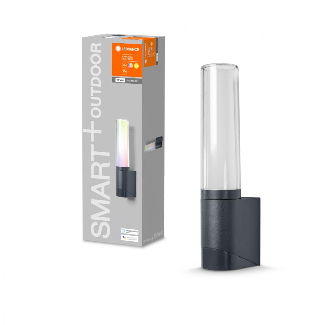 SMART OUTD WIFI FLARE WALL RGBW DG LEDV "000004058075478275". — miniatură