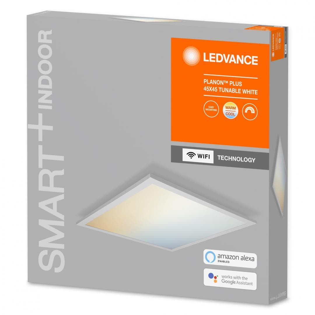 SMART WIFI PLANON PLUS 45X45 TW LEDV "000004058075525337" — miniatură