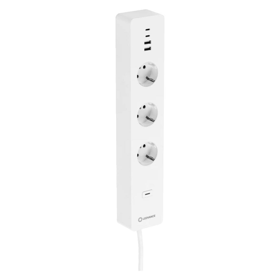 SMART WIFI MULTI POWER 3xSOCKET FS1 LEDV "000004058075594784" — miniatură