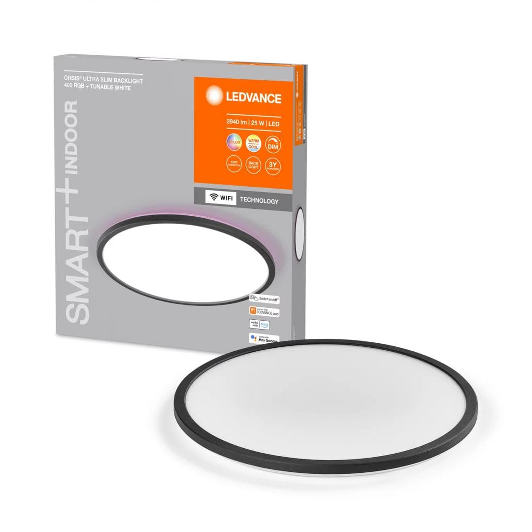 SMART ORBIS UL SLIM BL 400 RGBTW BKLEDV "000004058075752801"