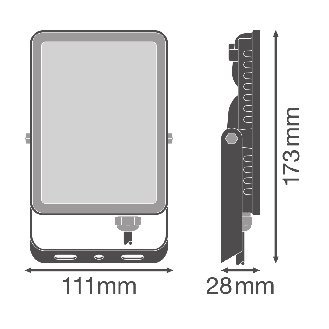 FL ESSENTIAL 20W 840 BK LEDV "000004058075768017" — miniatură