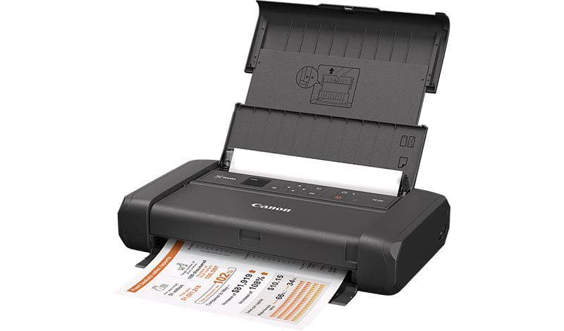 Imprimanta Inkjet Color Canon TR150, A4, Functii: Impr.,Viteza de Printare Monocrom:9ipm, Viteza de printare color: 5.5ipm, Conectivitate:USB|WiFi, Duplex:n, ADF:nu "4167C026AA"
