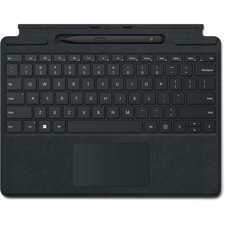 MS Surface Pro8/9 TypeCover + Pen Bundle Black Austria/Germany "8X8-00005"
