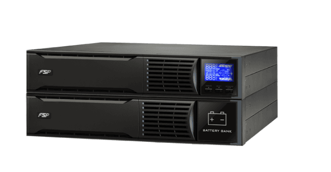 UPS FORTRON Line Int. cu Sinusoida Pura, 1100VA/ 990W, AVR, 8 x socket IEC, display LCD, 2 x baterie 12V/9Ah, con. USB, RS232, RJ45, tower/rack 2U,"Eufo 1K""PPF8800200"