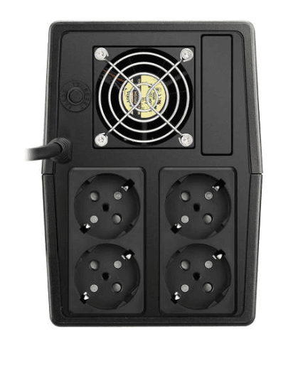 UPS FORTRON Line Int. fara management, 2000VA/ 1200W, AVR, 4 x socket Schuko, indicatie status cu LED, 2 x baterie 12V/9Ah, "FP2000" "PPF12A0800" — miniatură