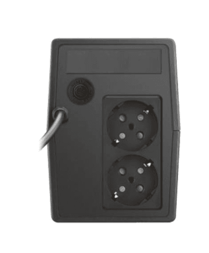 UPS FORTRON Line Int. fara management, 600VA/ 360W, AVR, 2 x socket Schuko, indicatie status cu LED, 1 baterie 12V/7Ah, "FP600" "PPF3600708" — miniatură
