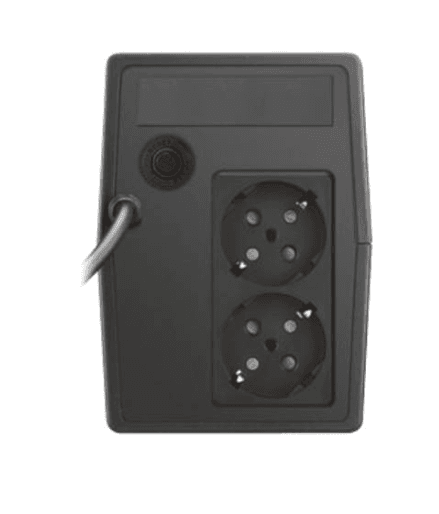 UPS FORTRON Line Int. fara management, 800VA/ 480W, AVR, 2 x socket Schuko, indicatie status cu LED, 1 baterie 12V/9Ah, "FP800" "PPF4800407" — miniatură