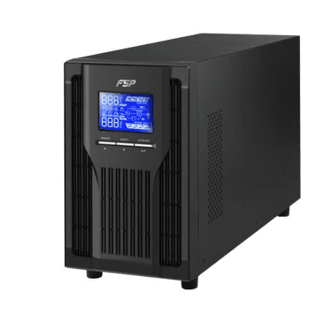 UPS FORTRON Online cu Sinusoida Pura, tower, 3000VA/ 2700W, AVR, 4 x socket IEC, display LCD, 6xbaterie 12V/9Ah, con. USB, RS232, dubla conversie,"Champ 3K Tower""PPF24A1807"