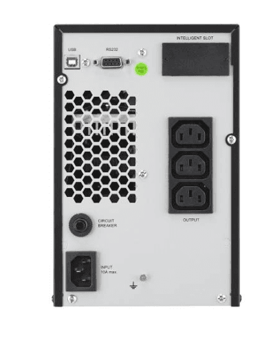 UPS FORTRON Online cu Sinusoida Pura, tower, 3000VA/ 2700W, AVR, 4 x socket IEC, display LCD, 6xbaterie 12V/9Ah, con. USB, RS232, dubla conversie,"Champ 3K Tower""PPF24A1807" — miniatură
