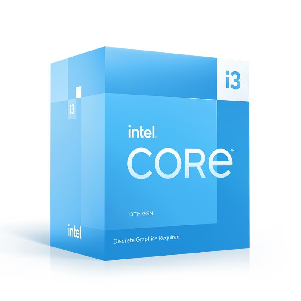 CPU CORE I3-13100F S1700 BOX/3.4G BX8071513100F S RMBV IN "BX8071513100F S RMBV" .