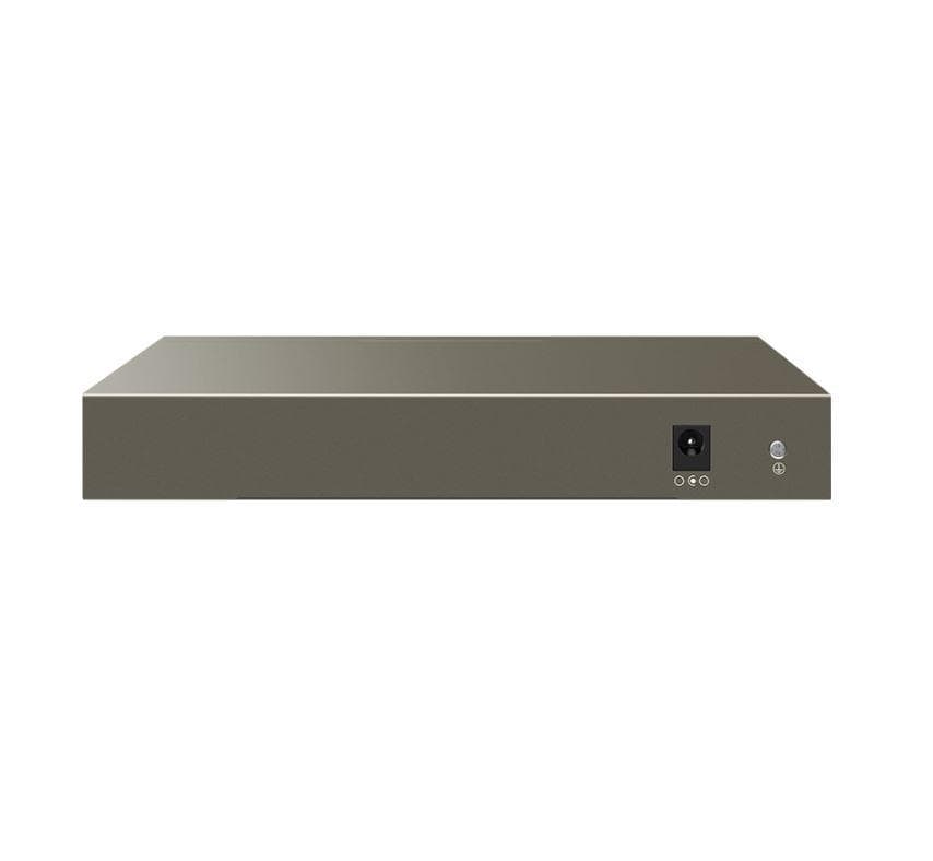 SWITCH TENDA unmanaged, 10 porturi RJ-45 gigabit PoE, max 102W, IEEE 802.3af/at, metalic "TEG1110PF-8-102W" — miniatură