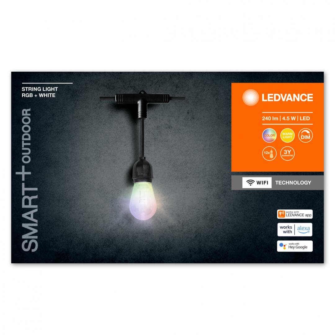 SMART OUTD WIFI STRING RGBW FS1 LEDV "000004058075763906" — miniatură