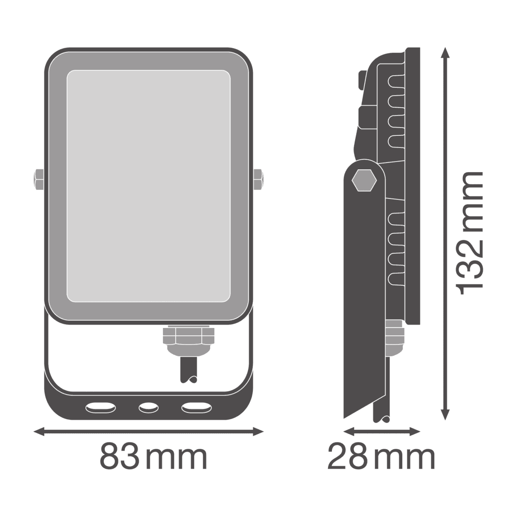 FL ESSENTIAL 10W 840 BK LEDV "000004058075767935" — miniatură