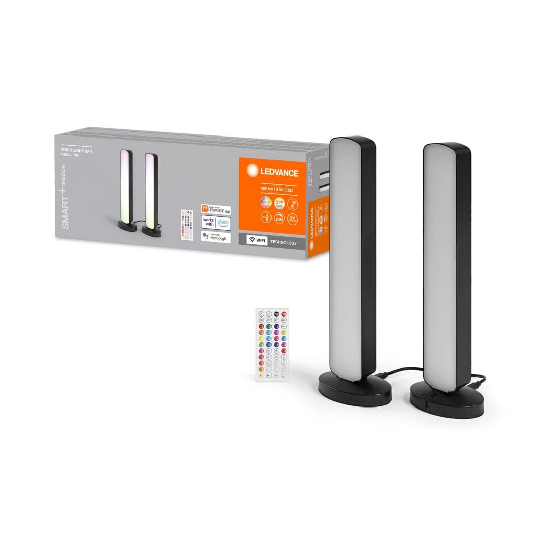 SMART WIFI MOOD LIGHT BAR RGBTW BK LEDV "000004099854014079"