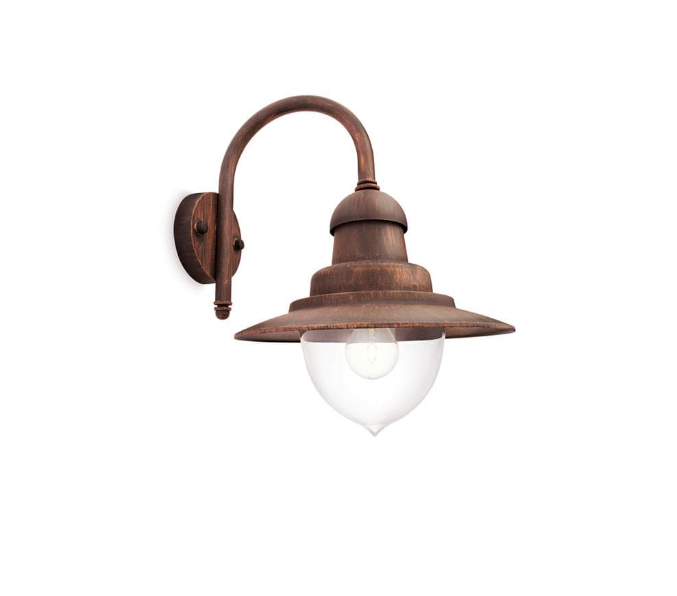 RAINDROP WALL LANTERN BRONZE 1X60W 230V "000008718696169858"