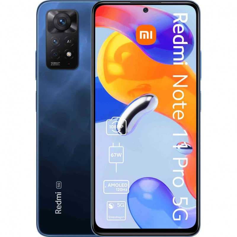 XIAOMI REDMI NOTE 11 PRO 5G 6+128GB BLUE "38138"