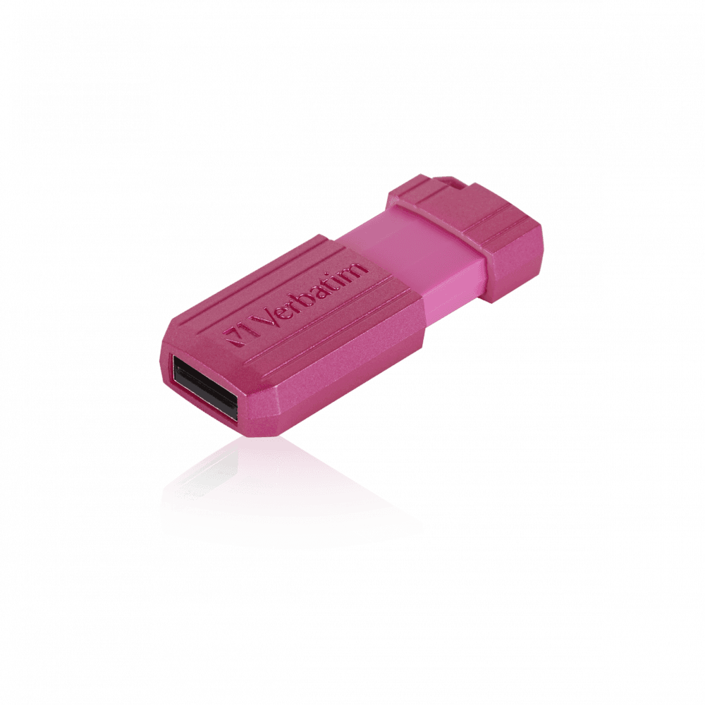 MEMORIE USB VERBATIM PINSTRIPE StoreNGo 16GB USB 2.0 ROZ "49067" — miniatură