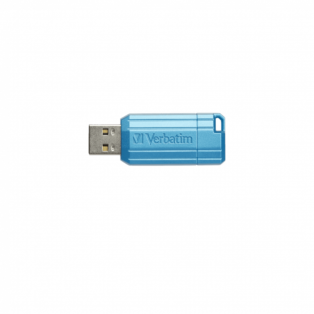 MEMORIE USB VERBATIM PINSTRIPE StoreNGo 32GB ALBASTRU "49057" — miniatură